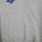 Mens Grey Nike Vintage 00s Spellout Hoodie Jumper