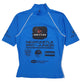 Mens Blue Ripcurl Rash Vest Surfing Australia Short Sleeve T Shirt
