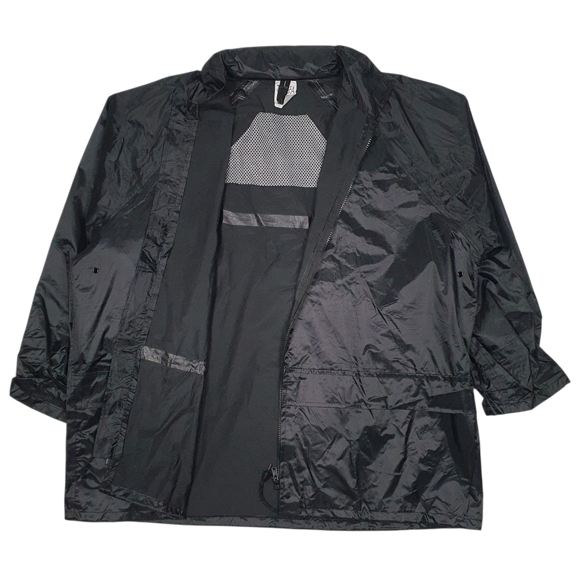Mens Black Unbranded Hooded  Coat