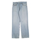 Mens Blue Levis Vintage 90s Distressed 520 JeansW34 L32