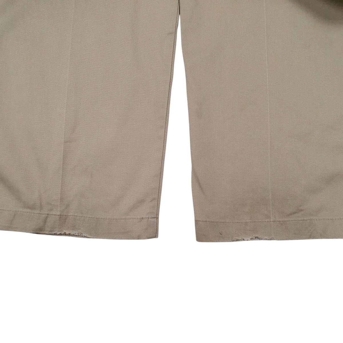 Mens Brown Dockers Pleated  Jeans