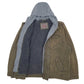 Mens Green Levis Sherpa Lined  Coat