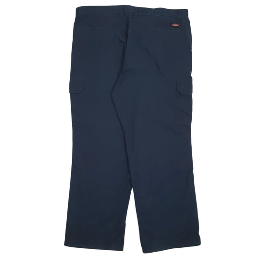 Mens Navy Dickies Workwear  Trousers