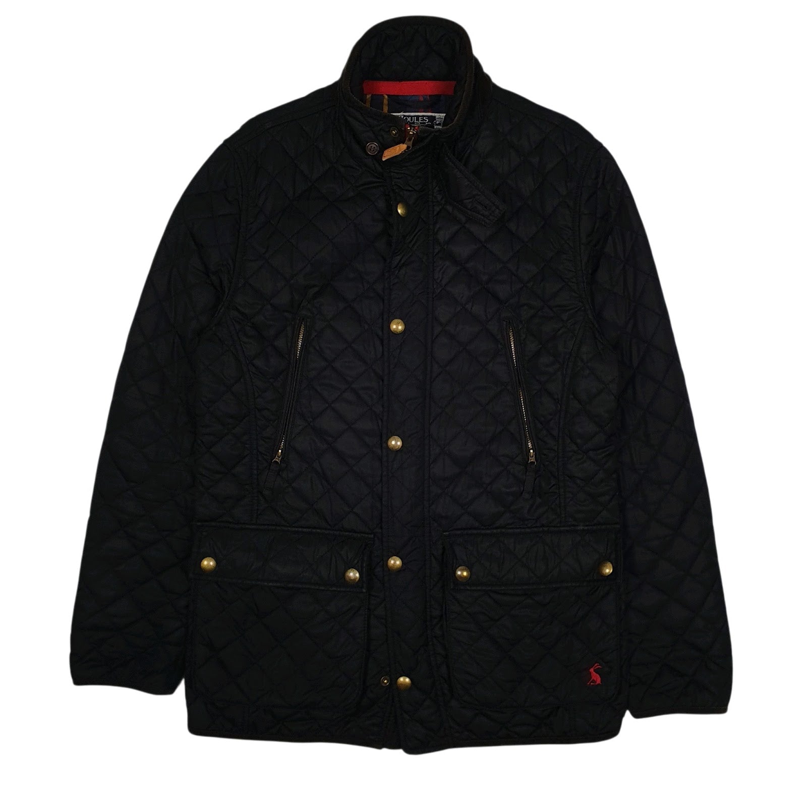 Mens Black Joules   Coat