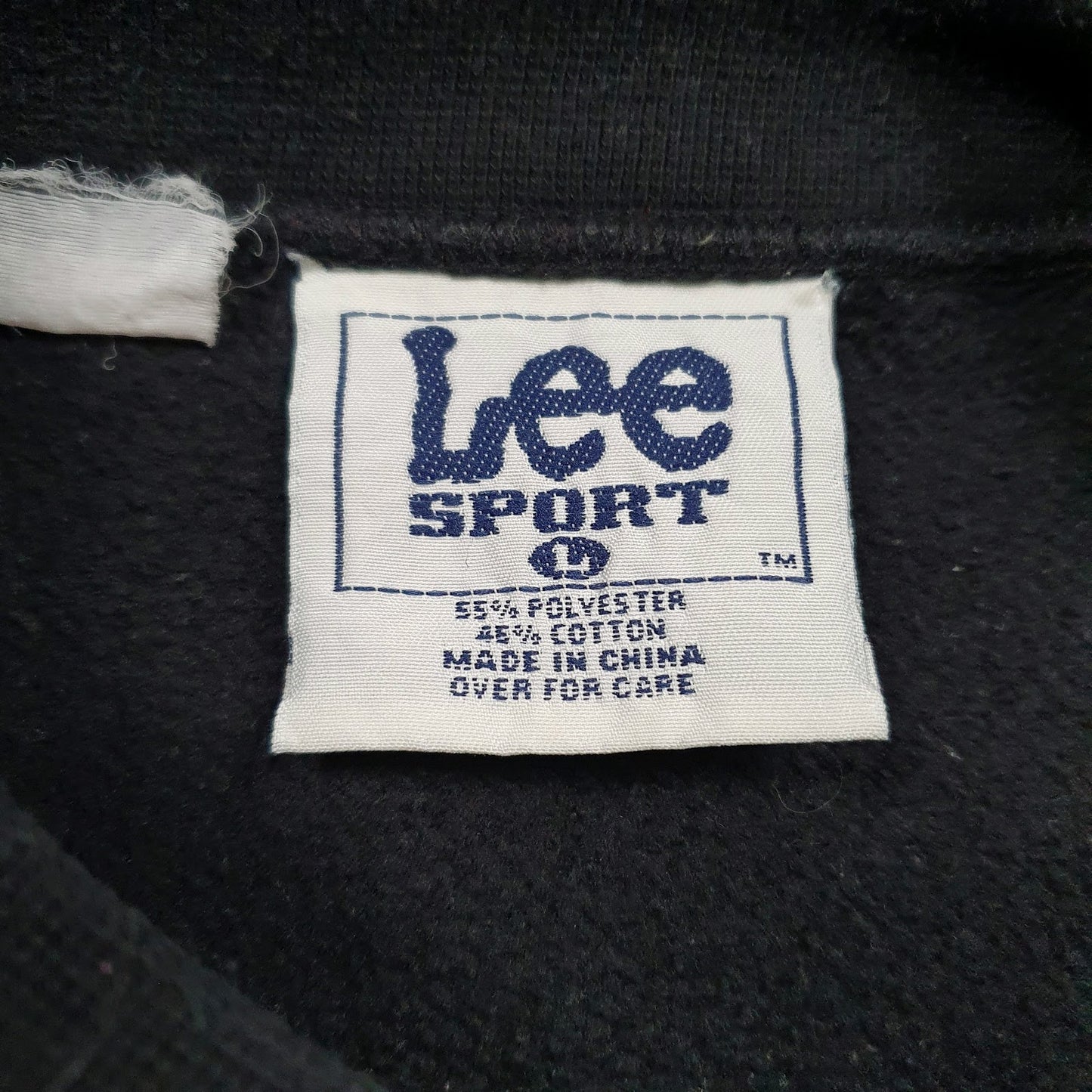 Mens Black Lee Vintage NFL Pittsburgh Steelers Crewneck Jumper