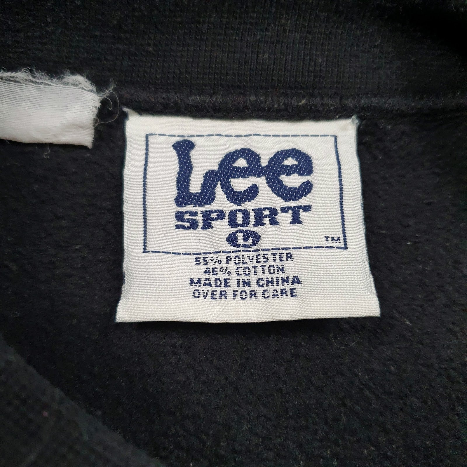Mens Black Lee Vintage NFL Pittsburgh Steelers Crewneck Jumper