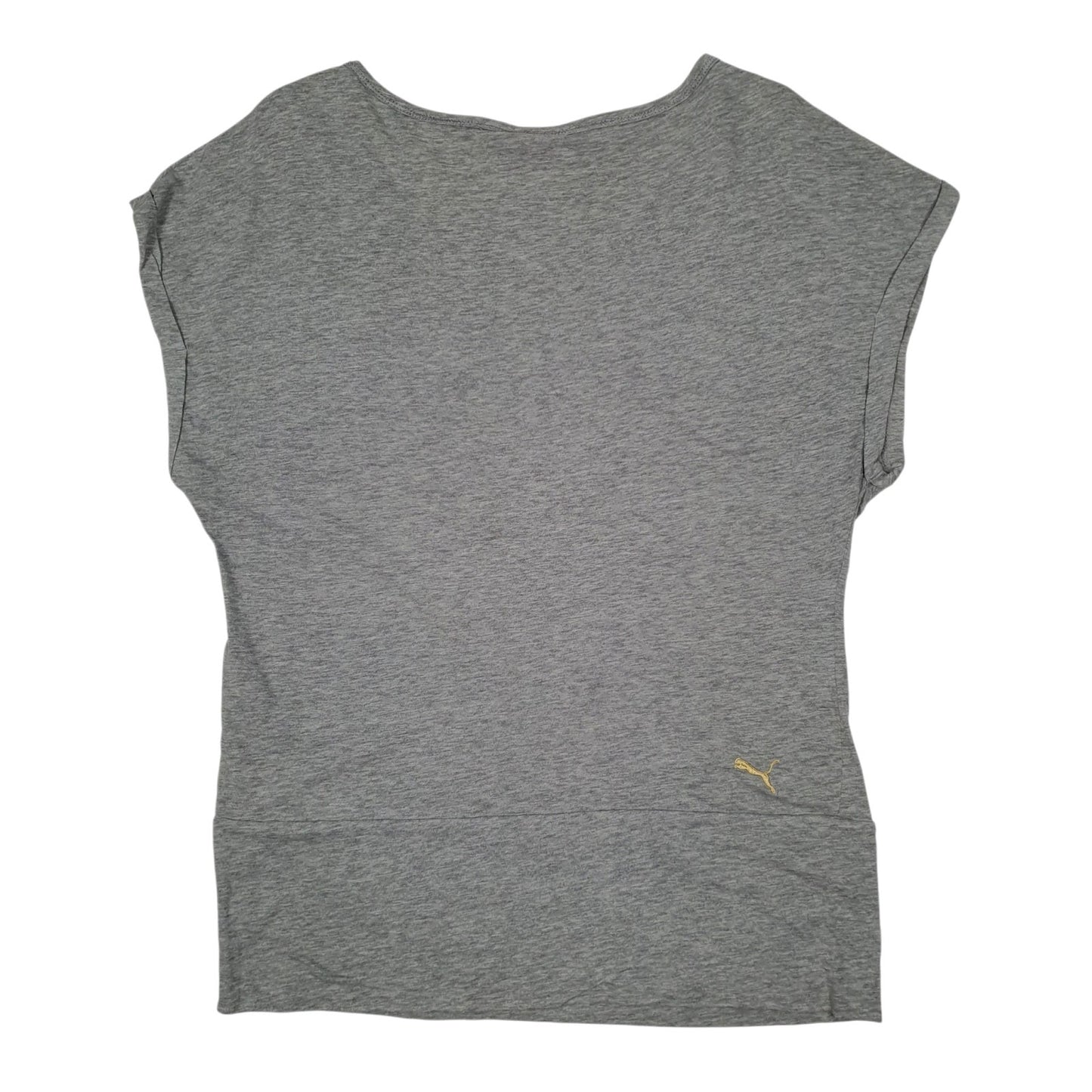 Womens Grey Puma   T Shirt