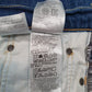 Mens Blue Levis White Oak Cone Denim  Jeans