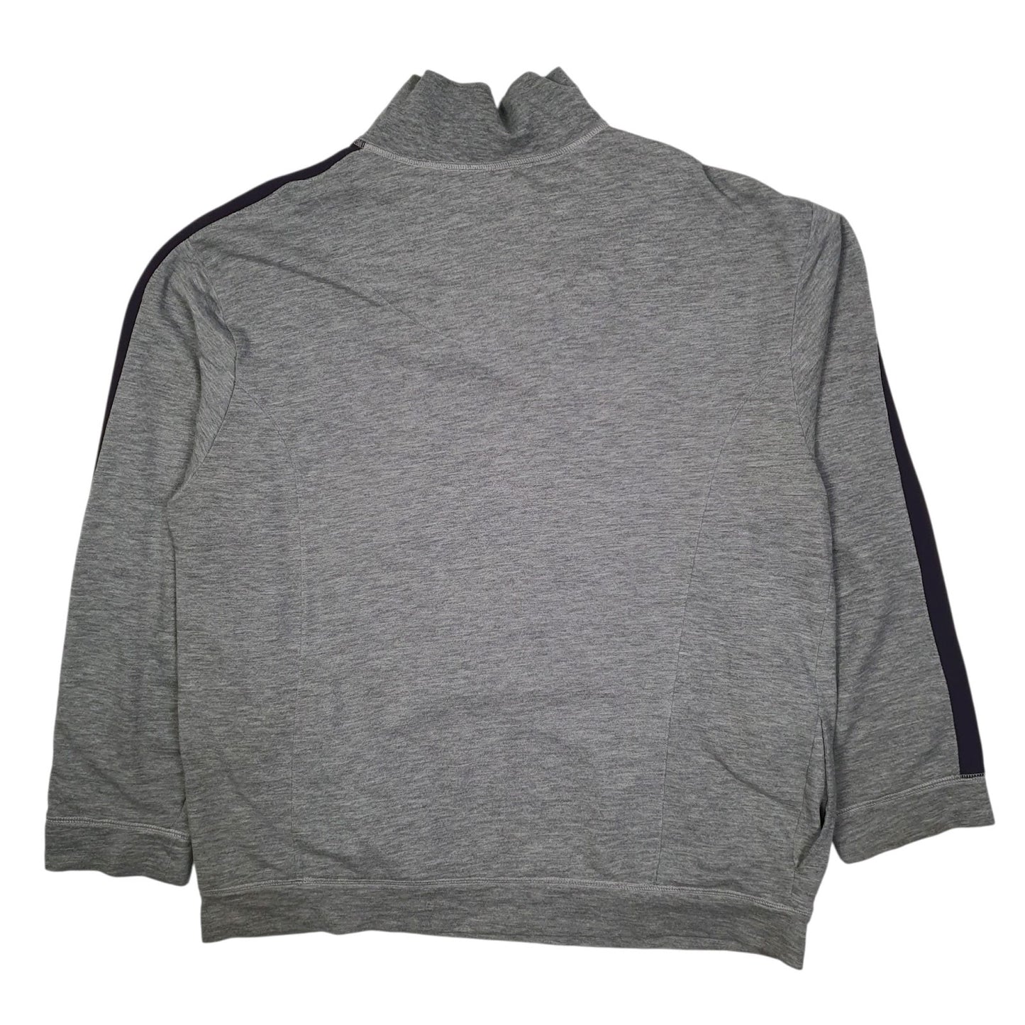 Mens Grey Nautica  Quarter Zip Jumper