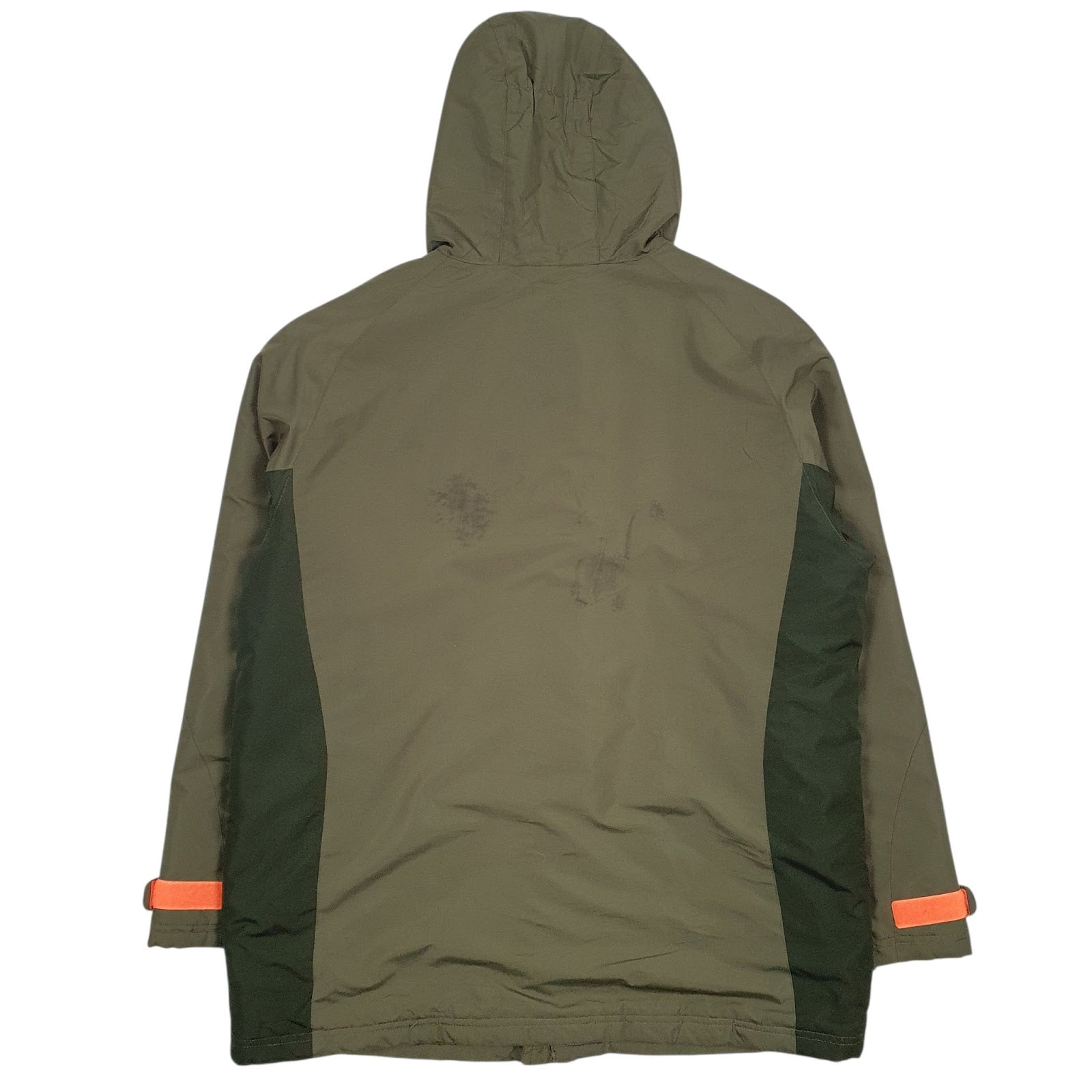 Mens Green Champion Venture Dry Windbreaker Crewneck Coat