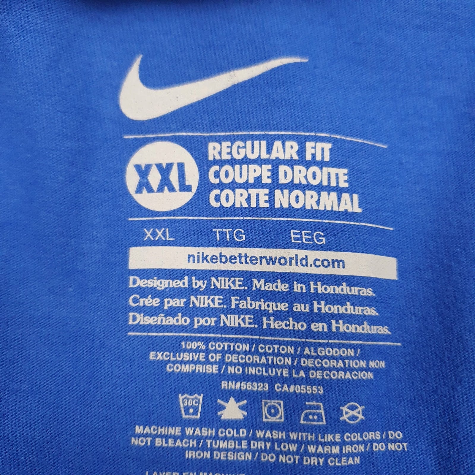Mens Blue Nike MLB LA Dodgers  T Shirt