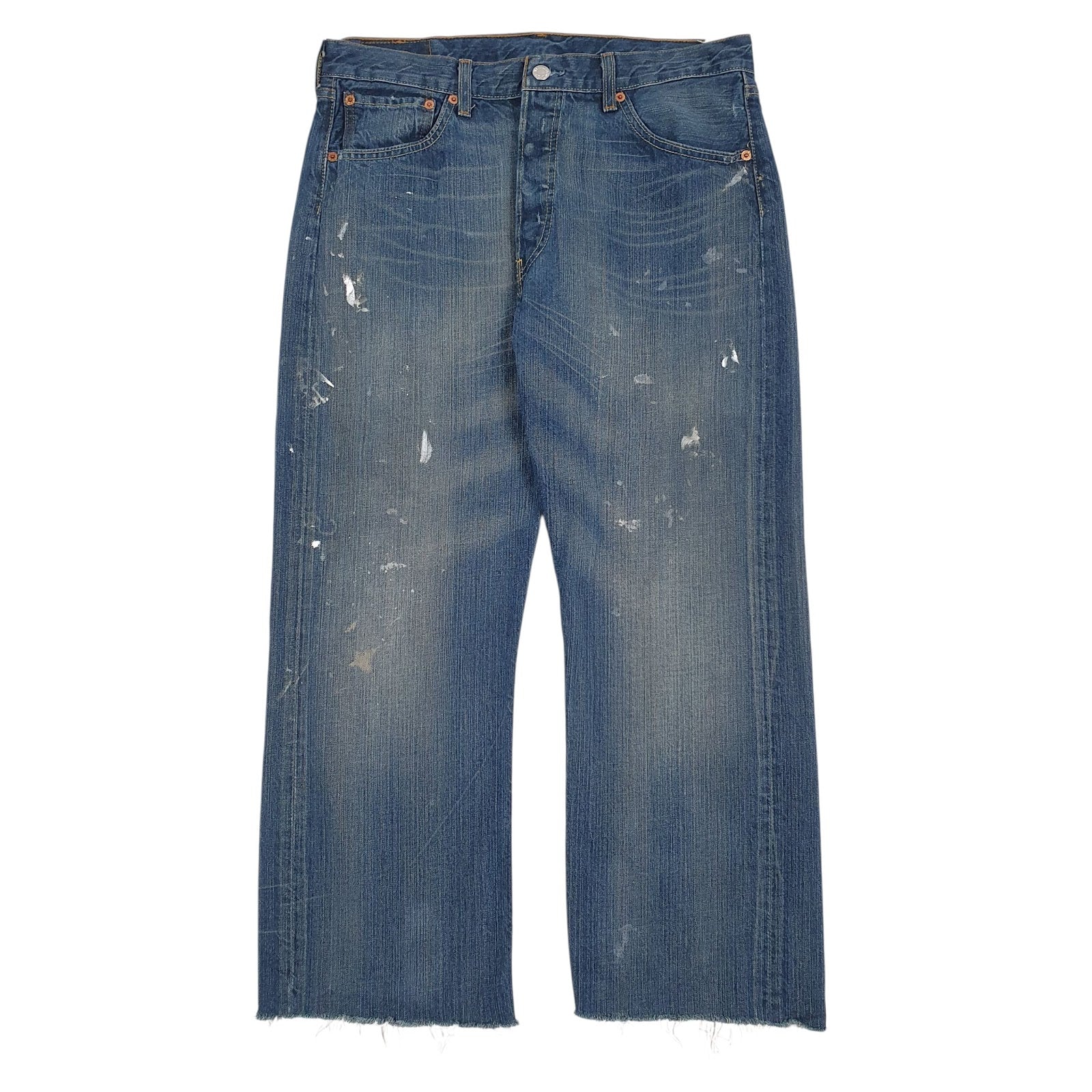 Mens Blue Levis  501 JeansW34 L25