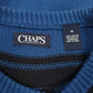 Mens Blue Chaps Knit Crewneck Jumper