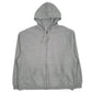 Mens Grey Champion  Full Zip Jumper