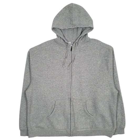 Mens Grey Champion  Full Zip Jumper