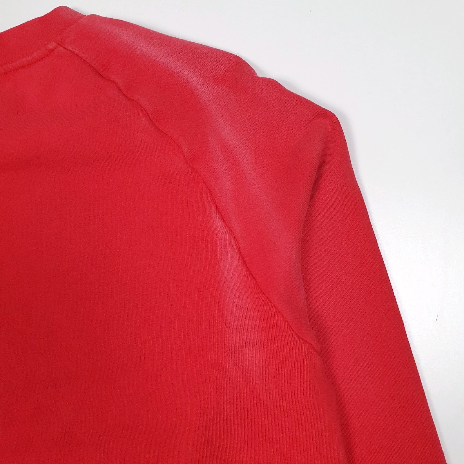Mens Red Adidas  Crewneck Jumper