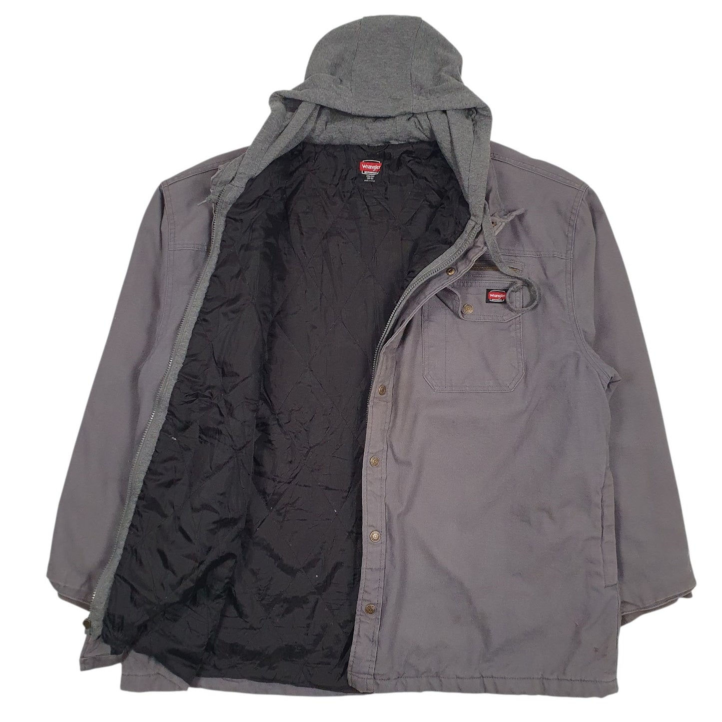 Mens Grey Wrangler   Coat