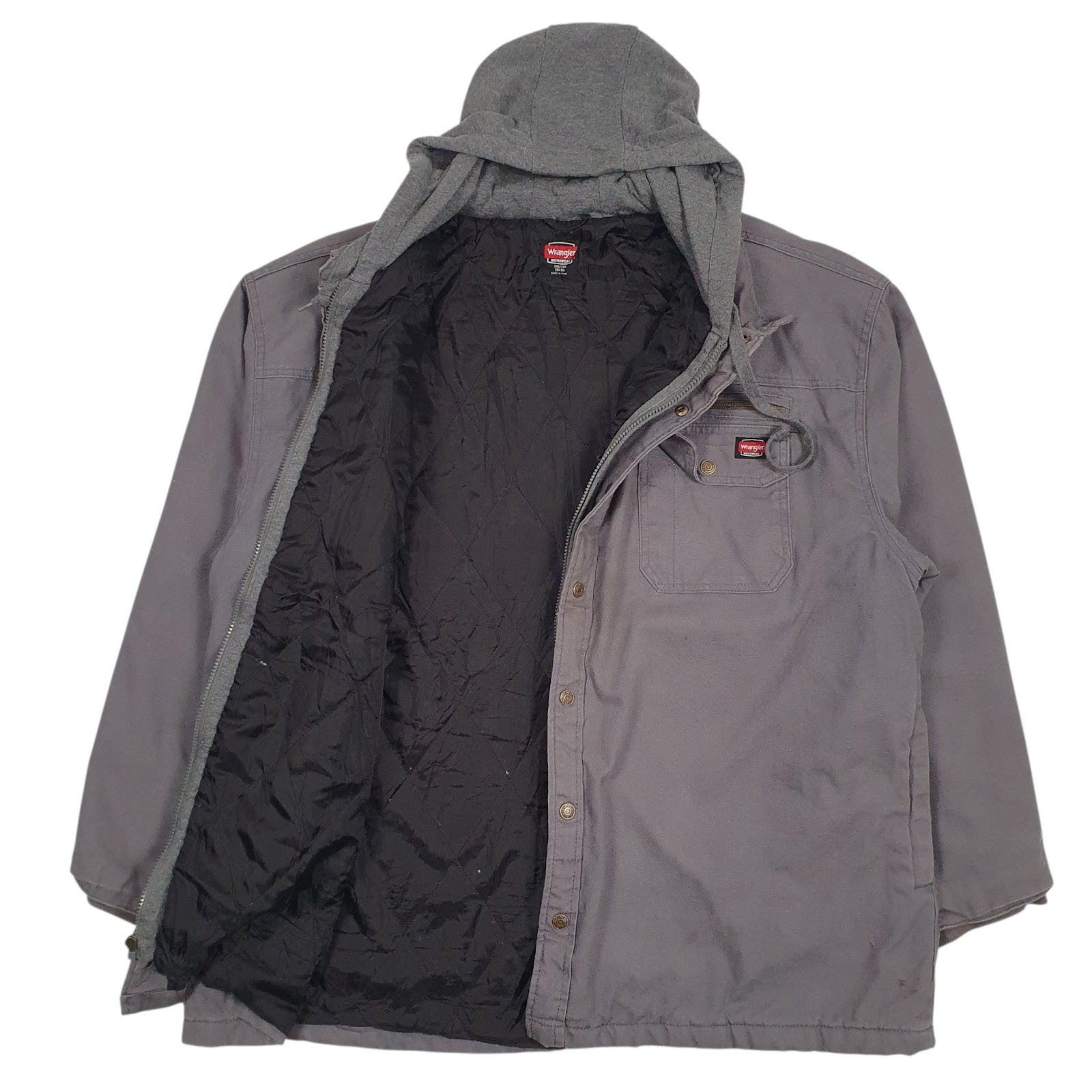 Mens Grey Wrangler   Coat