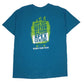 Mens Blue Gildan   T Shirt