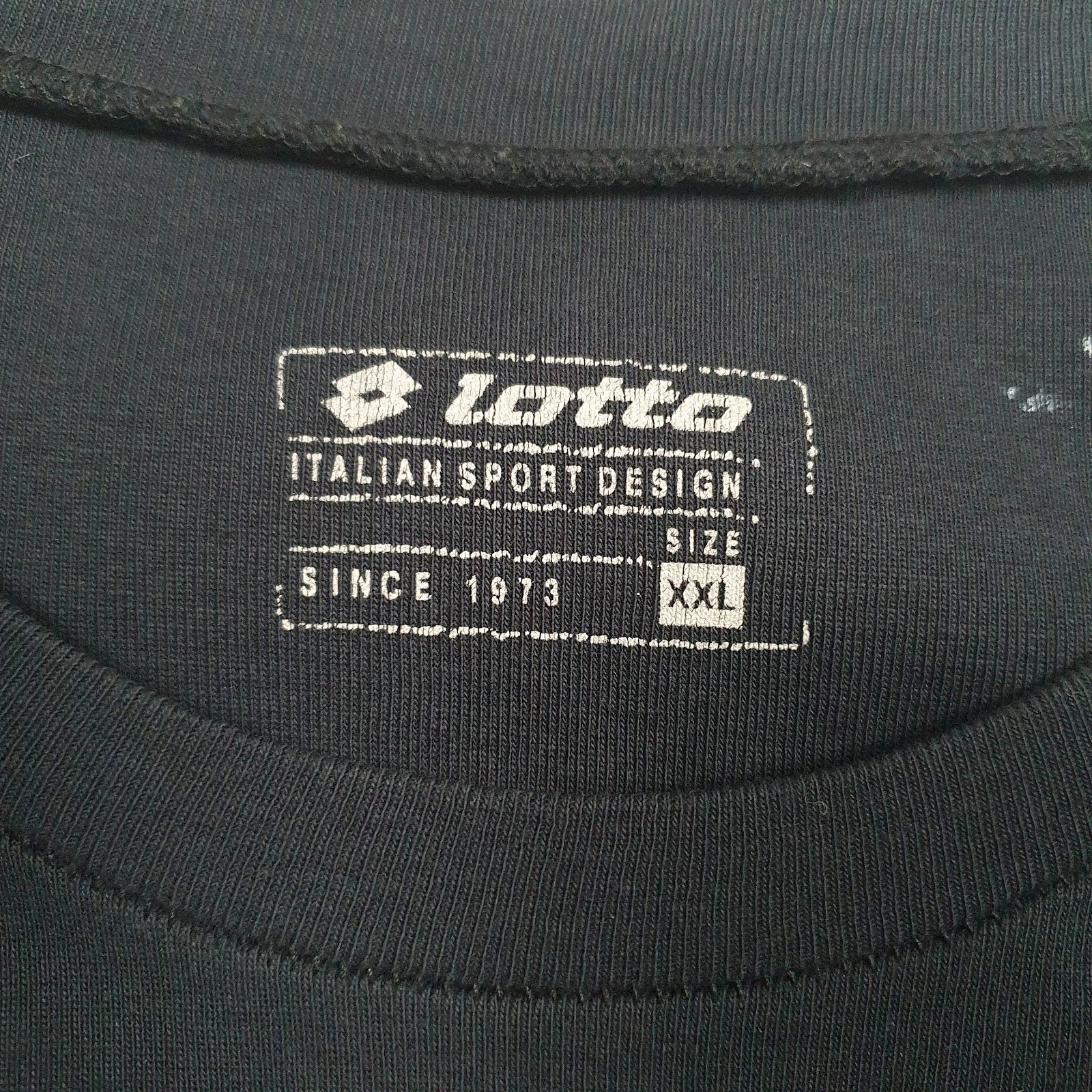 Mens Black Lotto   T Shirt