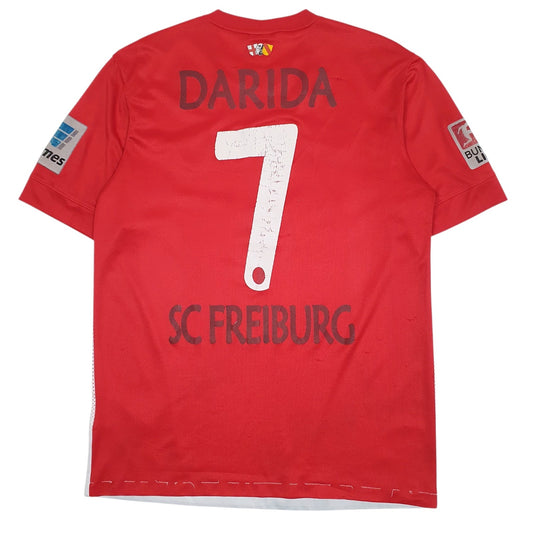 Mens Red Nike Dri-Fit Bundesliga SC Freiburg  T Shirt