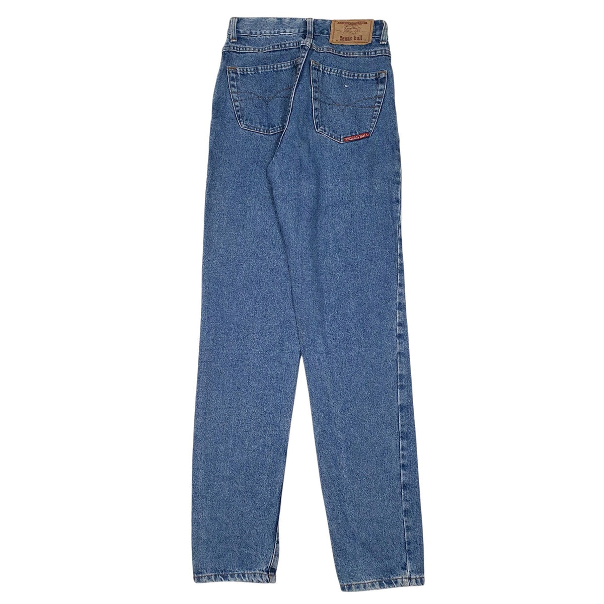 Womens Blue Texas Bull Vintage  Jeans