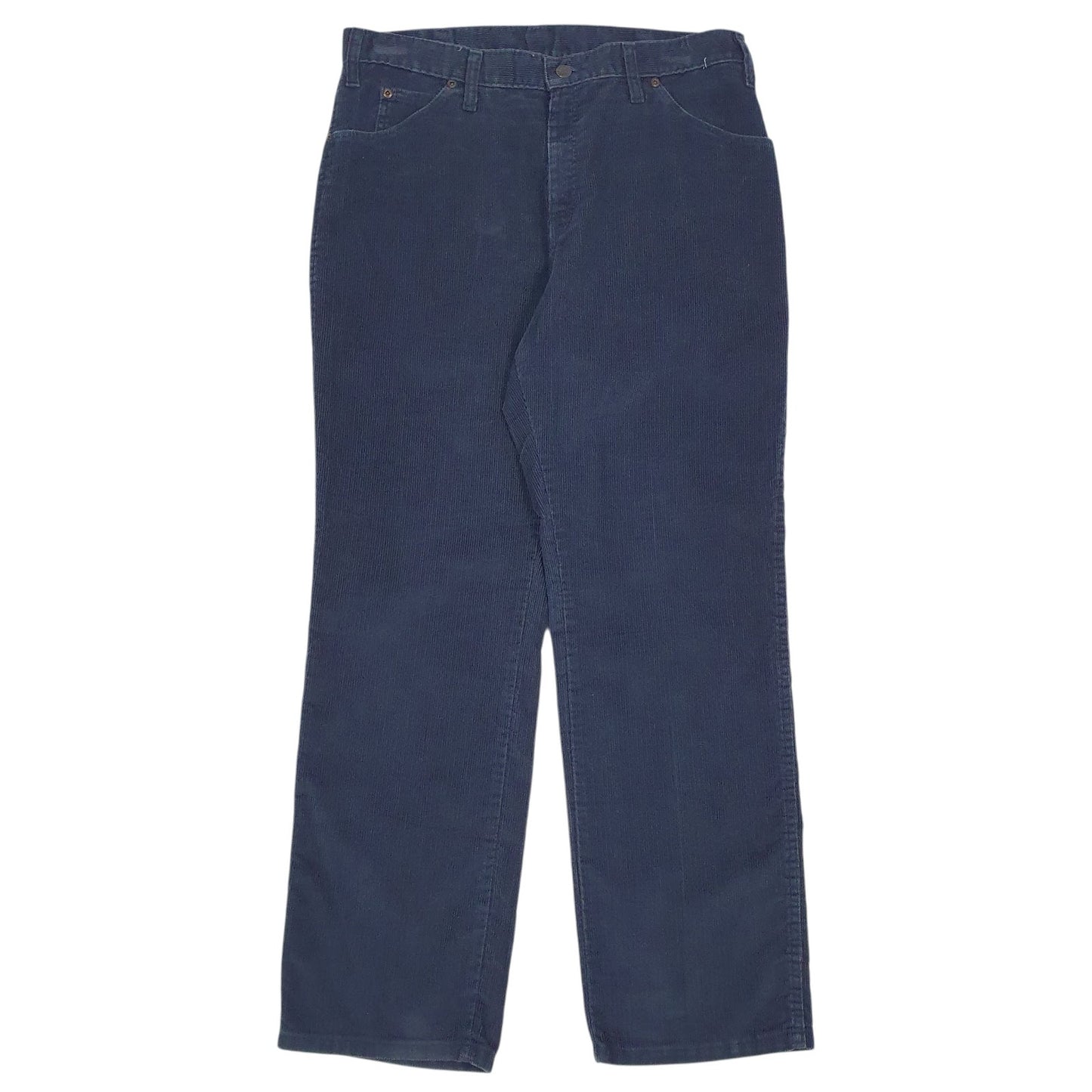 Mens Navy Dickies  Corduroy Trousers
