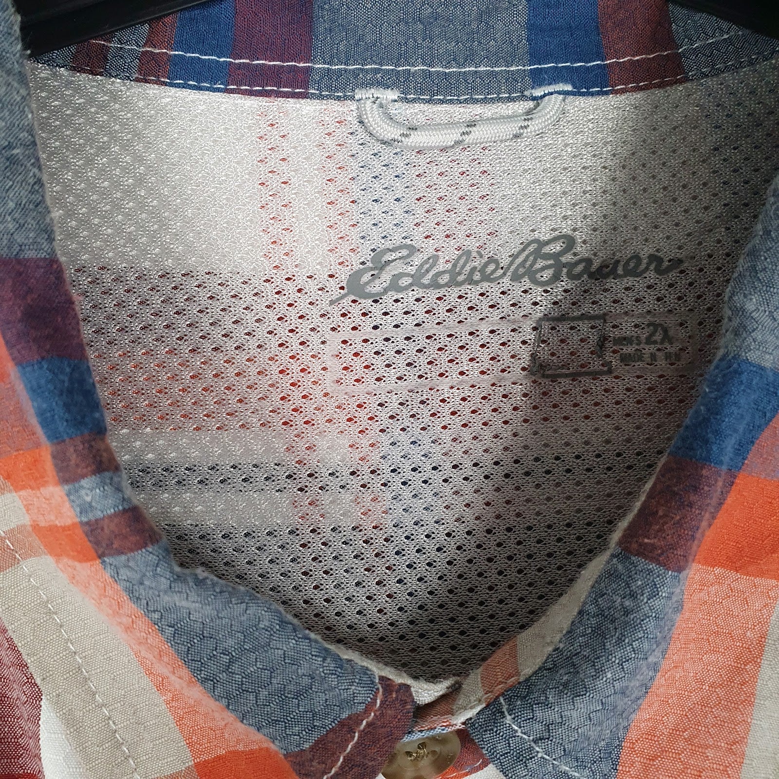 Mens White Eddie Bauer   Shirt