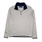 Mens Grey Nautica  Quarter Zip Jumper
