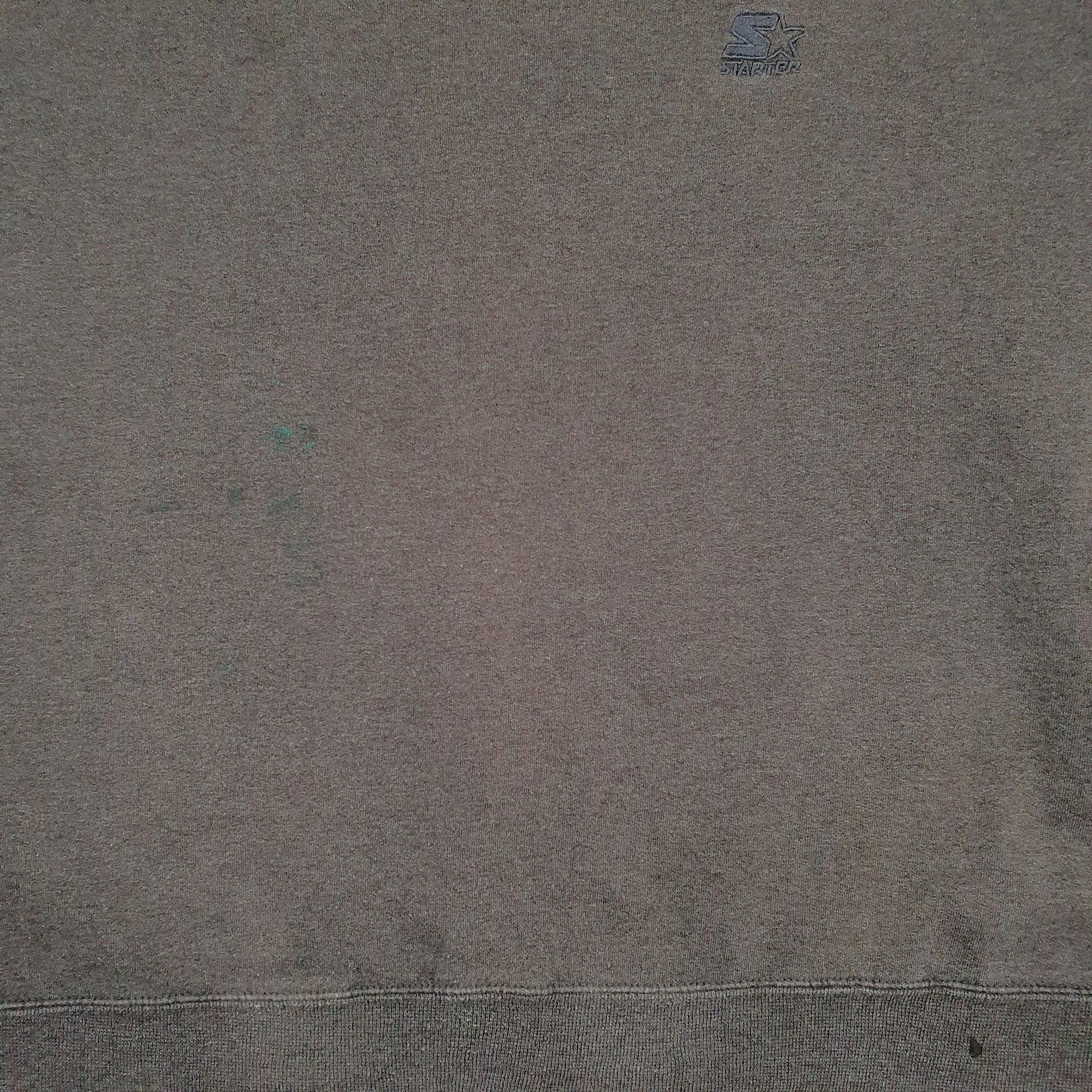 Mens Grey Starter  Crewneck Jumper