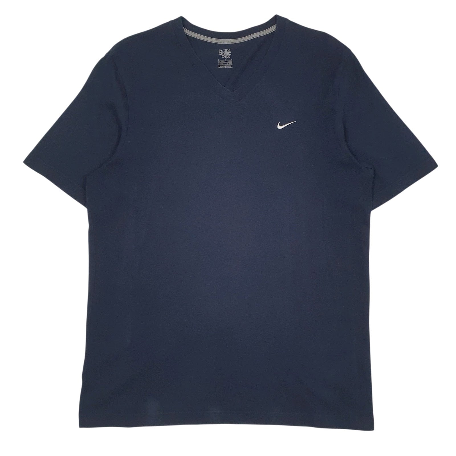 Mens Navy Nike  Short Sleeve T Shirt