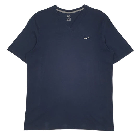 Mens Navy Nike  Short Sleeve T Shirt
