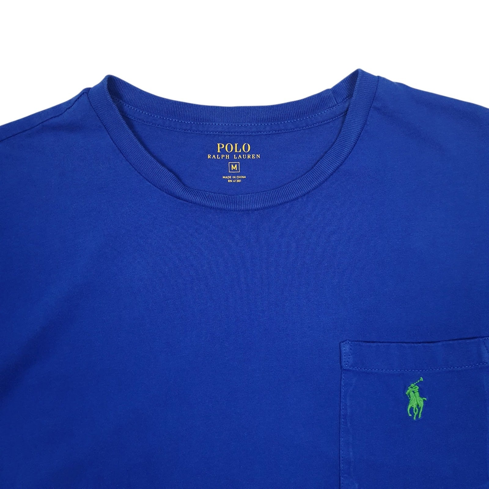 Mens Blue Polo Ralph Lauren   T Shirt