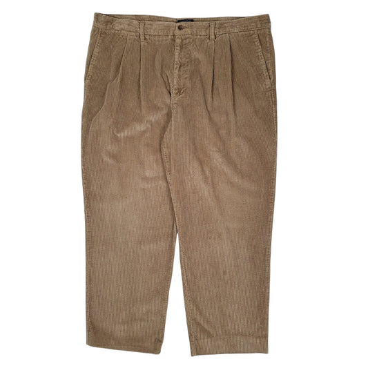 Mens Beige Dockers Vintage 90s Corduroy Trousers