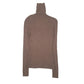 Womens Brown Uniqlo  Turtle Neck Jumper
