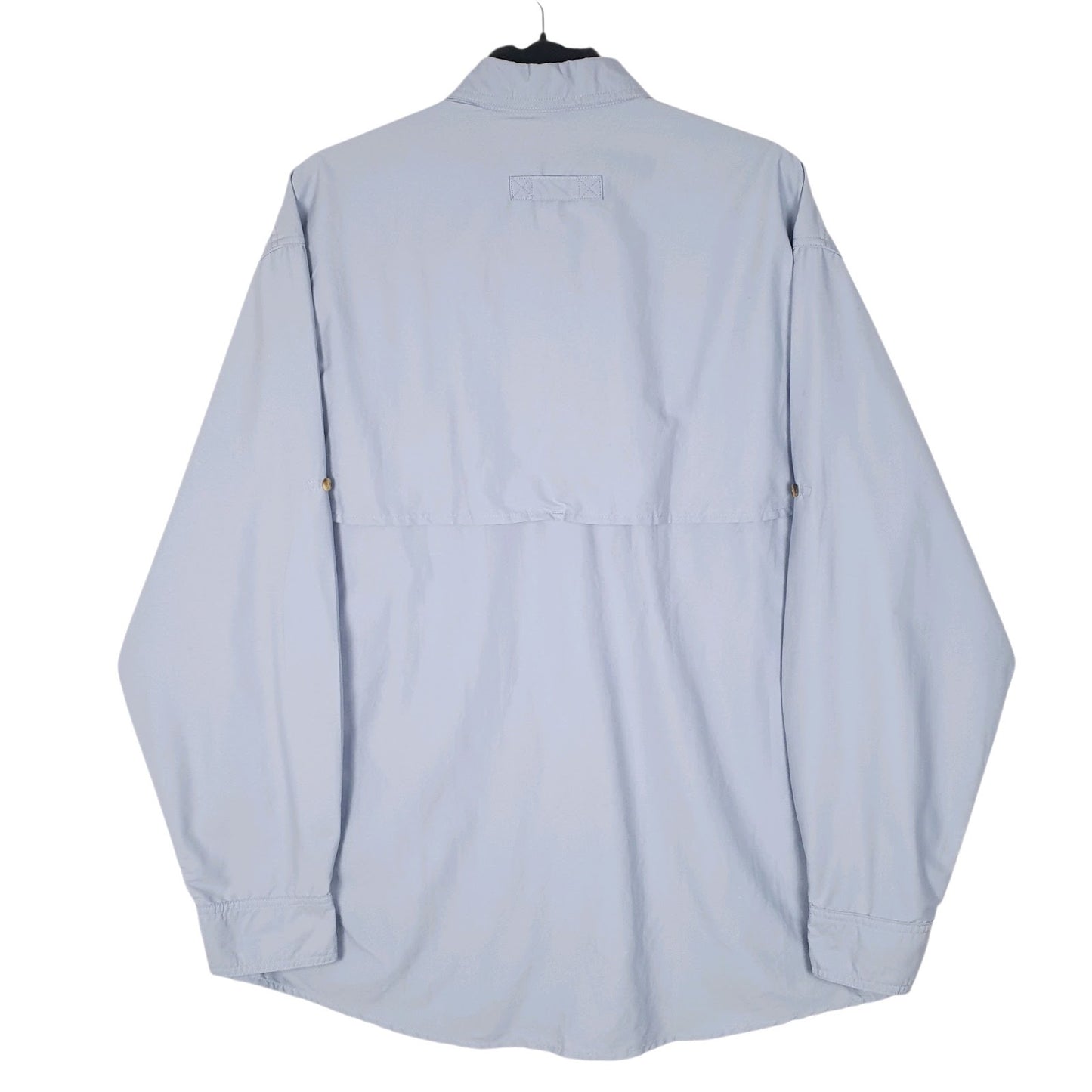 Mens Blue L.L.Bean Hiking  Shirt