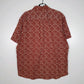 Mens Brown Dockers Paisley Pattern  Shirt