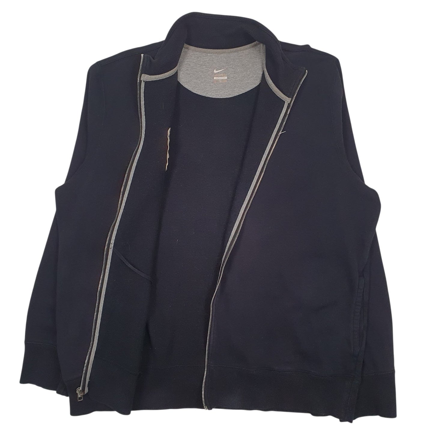 Mens Black Nike  Full Zip Jumper