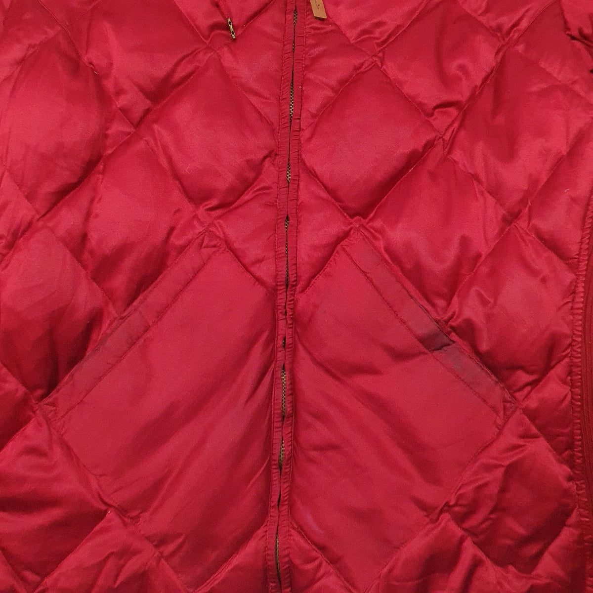 Womens Red Eddie Bauer Vintage 00s Reproduction 1936 Skyline  Coat