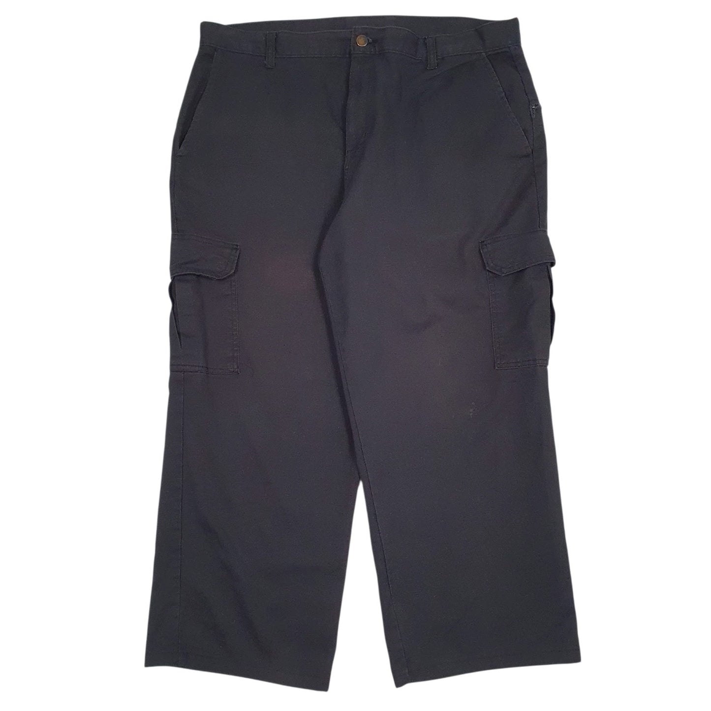 Mens Black Dickies  Cargo Trousers