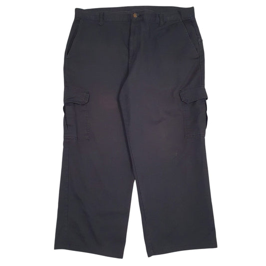 Mens Black Dickies  Cargo Trousers