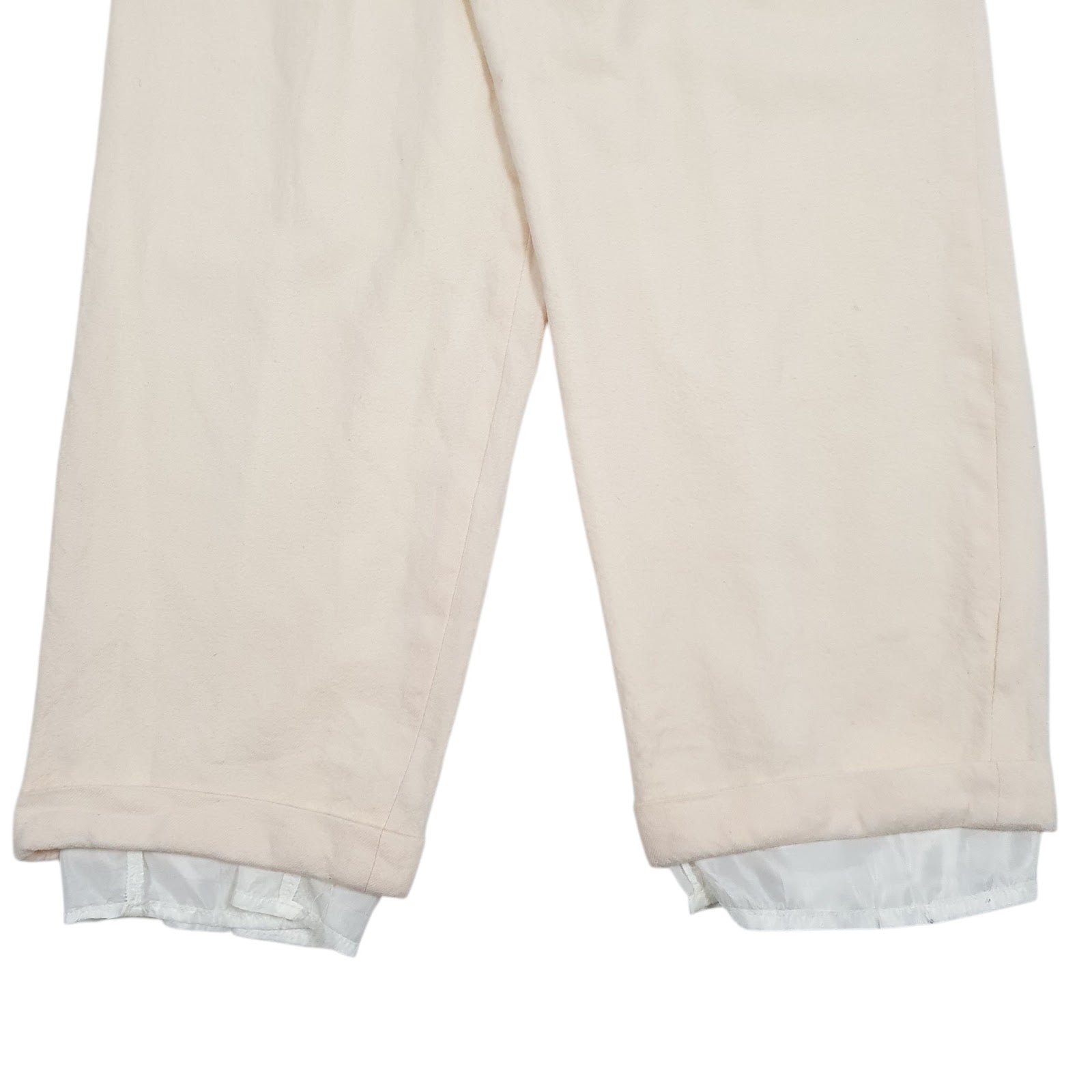 Womens Cream Lauren Ralph Lauren Pleated Hoodie Trousers
