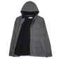 Mens Grey Levis Fleece Lined  Coat