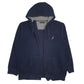 Mens Navy Nautica  Full Zip Jumper
