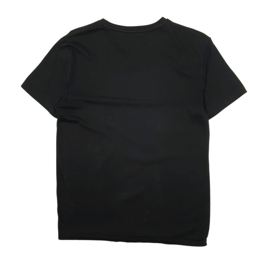 Mens Black Polo Ralph Lauren Custom Slim Fit V Neck  T Shirt