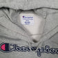 Mens Grey Champion  Hoodie Jumper