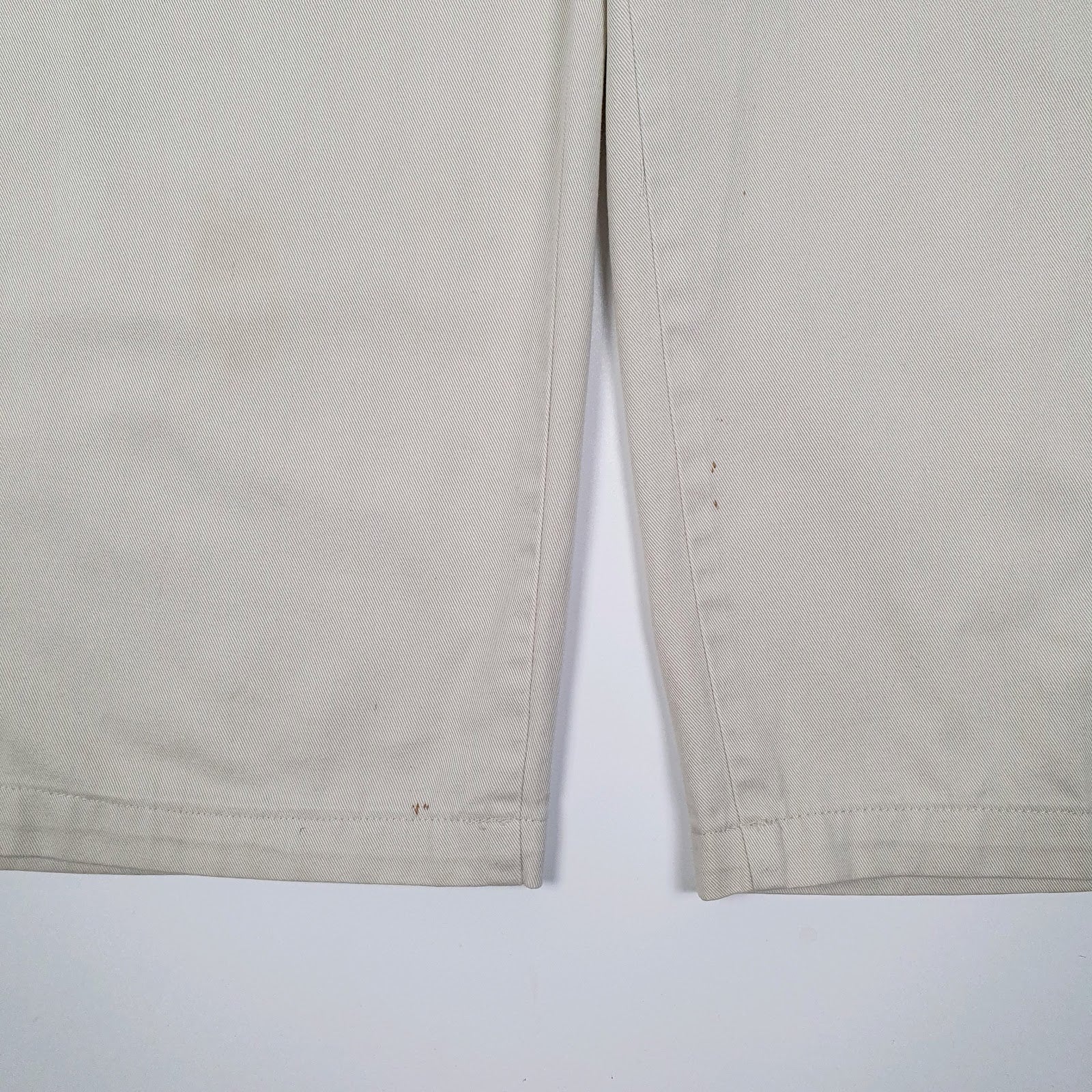 Mens Beige Polo Ralph Lauren Andrew Pant Double Pleated  Trousers