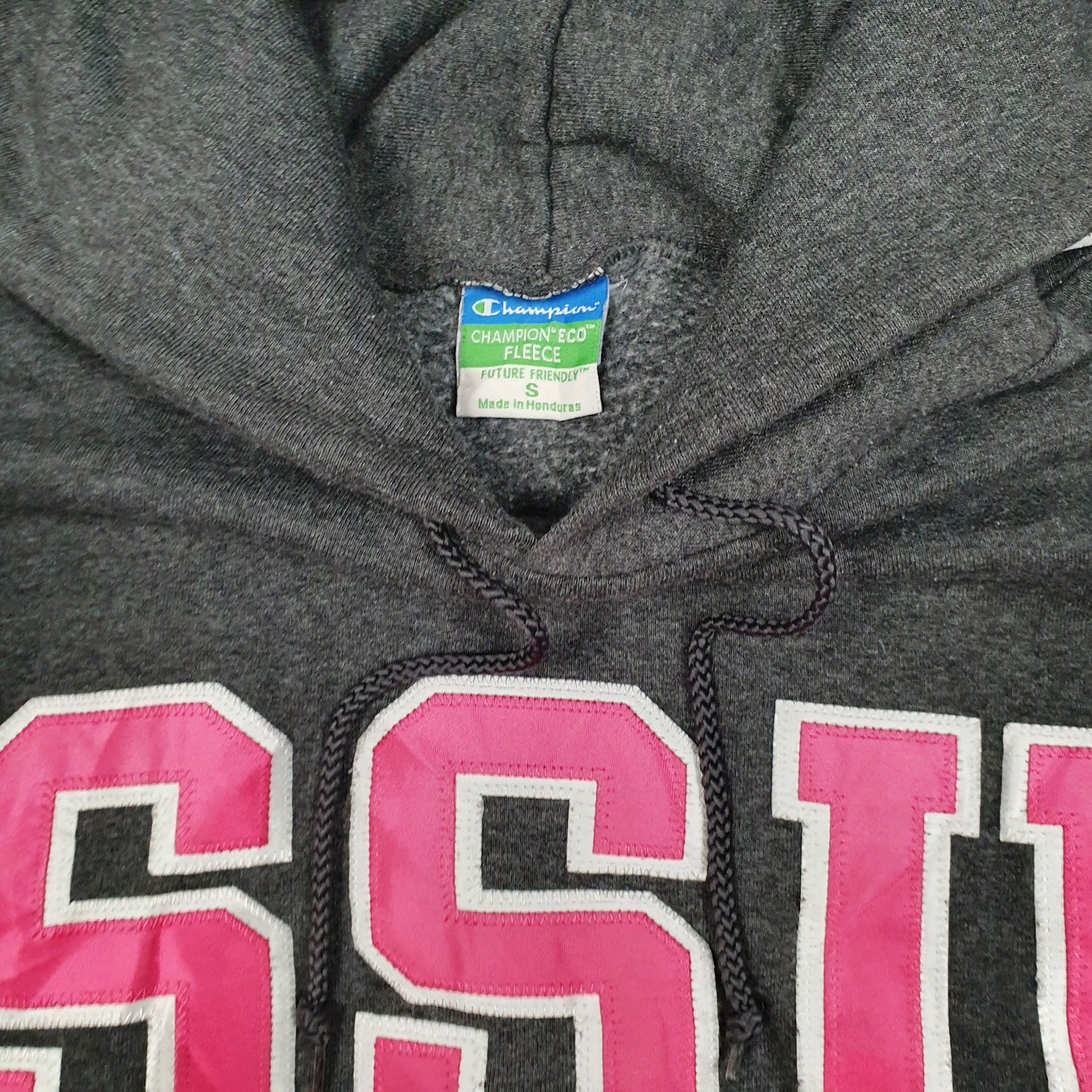 Mens Grey Champion SSU Hoodie Jumper