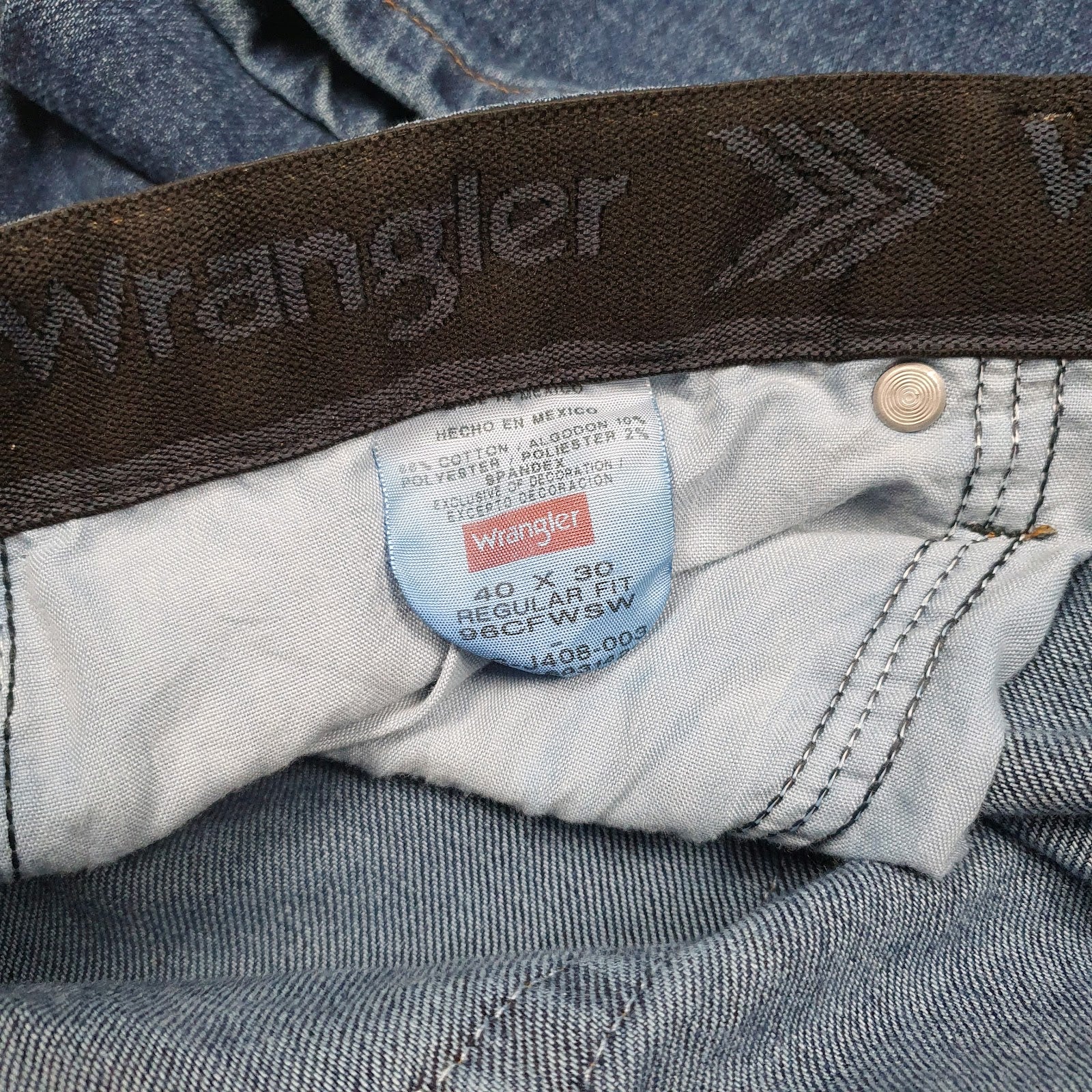 Mens Blue Wrangler   Jeans