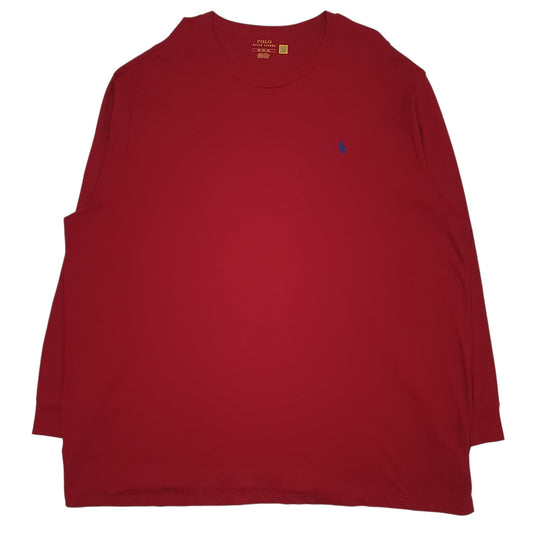 Mens Red Polo Ralph Lauren  Long Sleeve T Shirt